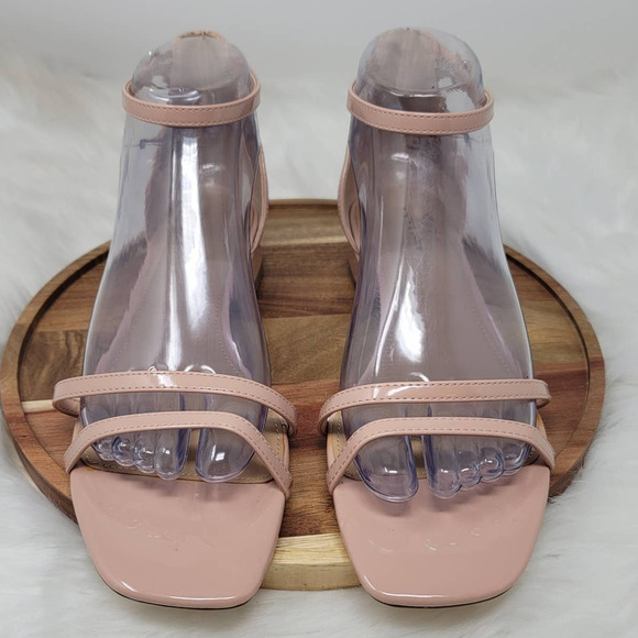 14th & Union Jemma Pink Summer Casual Sandal 1" Heels 8M New W/ Inperfections - Picture 1 of 8